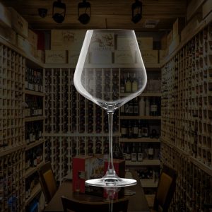Lucaris Crystal Burgundy Wine Glass