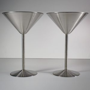 Cuvee 30A Stainless Steel Martini Glass