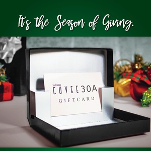 Cuvee 30A Gift Cards | Spread the holiday spirit