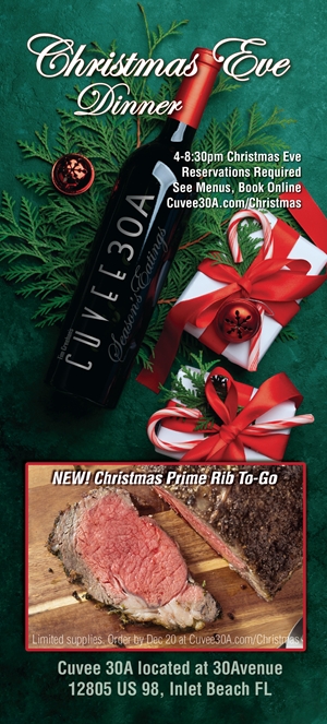 Christmas Eve Dinner | Tim Creehan's Cuvee 30A | Season's Eatings