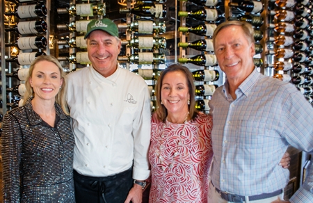 Chef Tim Creehan and Thompson 31FIFTY Proprietors Mike and Val Thompson, Thompson 31FIFTY Wine Dinner @Cuvee30A August 28, 2023