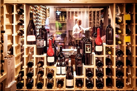 Chef's Table Wine Cellar View