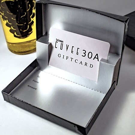 Cuvee 30A Gift Cards - The gift that keeps on dining