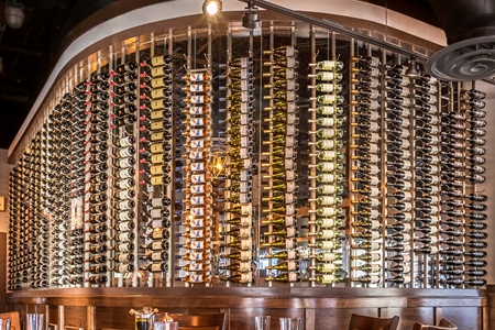 The Grape Wall of Cuvee