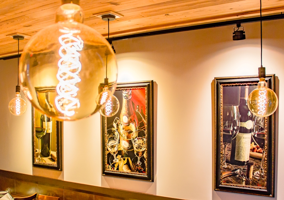 Exclusive Original Arvid Paintings in the Cuvee 30A Private Dining Room