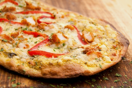 45% off Crispy Flatbread Pizzas in the Cuvee 30A Bar