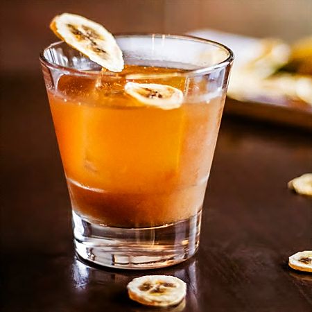 Old Fashioned Banana Bread Handcrafted Cocktail @Cuvee30A (seasonal)