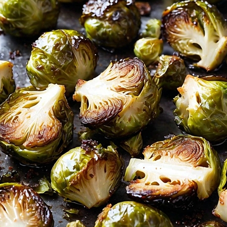 Crispy Roasted Brussels Sprouts