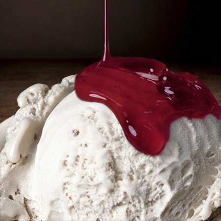 Vanilla Bean Ice Cream with Sherry Sauce