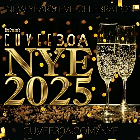 New Year's Eve Dinner at Tim Creehan's Cuvee 30A