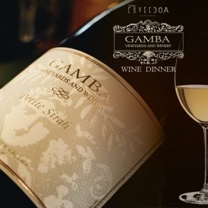 Gamba Vineyards Wine Dinner @Cuvee30A | February 11, 2025