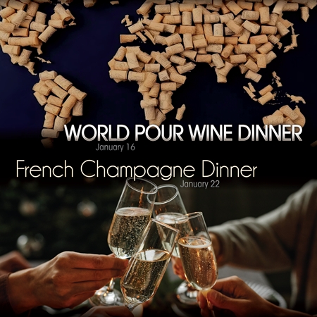 World Pour Wine Dinner | French Champagne Dinner