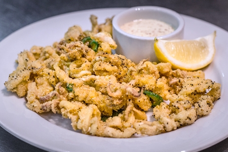 Fried Salt and Pepper Calamari