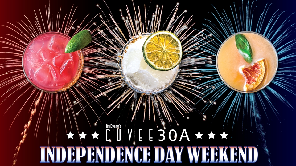 Join us July 4th Independence Day Weekend @Cuvee30A | Holiday Fine Dining on the Emerald Coast