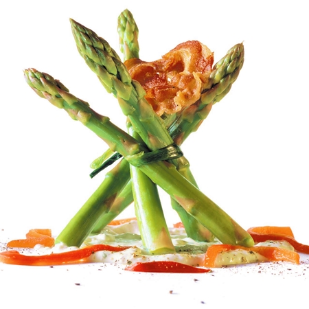 Tim Creehan's Signature Asparagus Salad with Reggiano Dressing