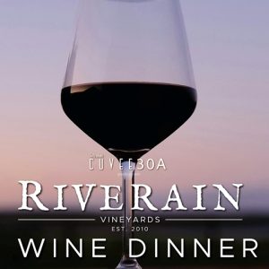Riverain Vertical Tasting Wine Dinner | Winemaker Dean Gray, Chef Tim Creehan | @Cuvee30A March 26, 2026
