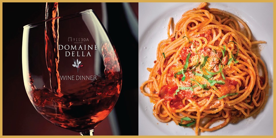 Domaine Della Spring Wine Dinner March 10th 2026 @Cuvee30A