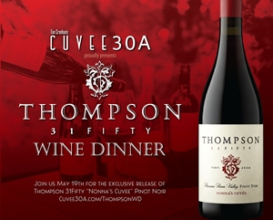 Cuvee 30A Thompson 31Fifty Wine Dinner