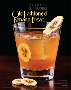 Old Fashioned Banana Bread | Handcrafted Cocktail exclusively at Cuvee 30A