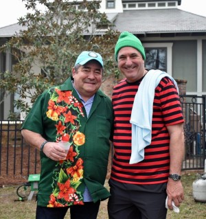 Tim Creehan & Emeril Lagasse cosplaying at a charity event