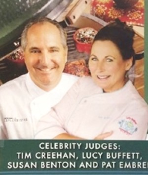  Tim Creehan and Lucy Buffet on Celebrity Judge Detail