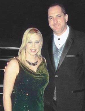 Tim Creehan and Tammy Cochran attend the Country Music Awards in Nashville